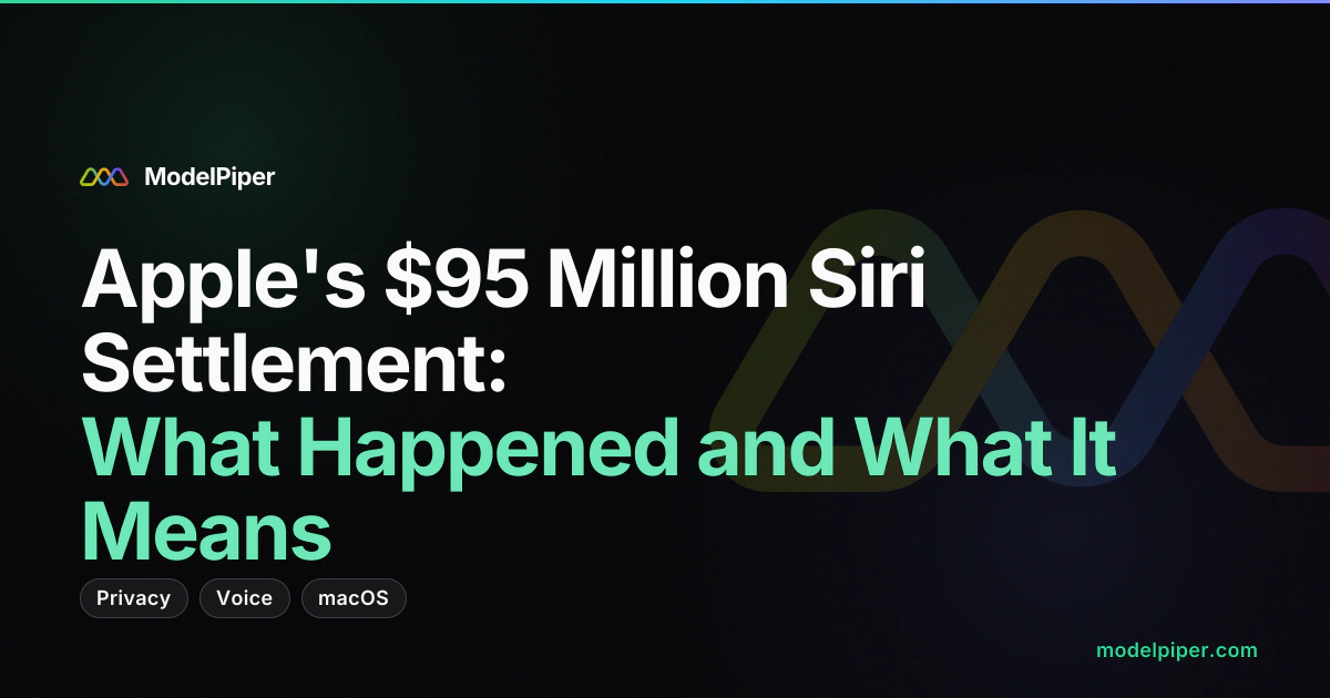 Apple Siri $95 million privacy settlement - what happened with Siri recordings