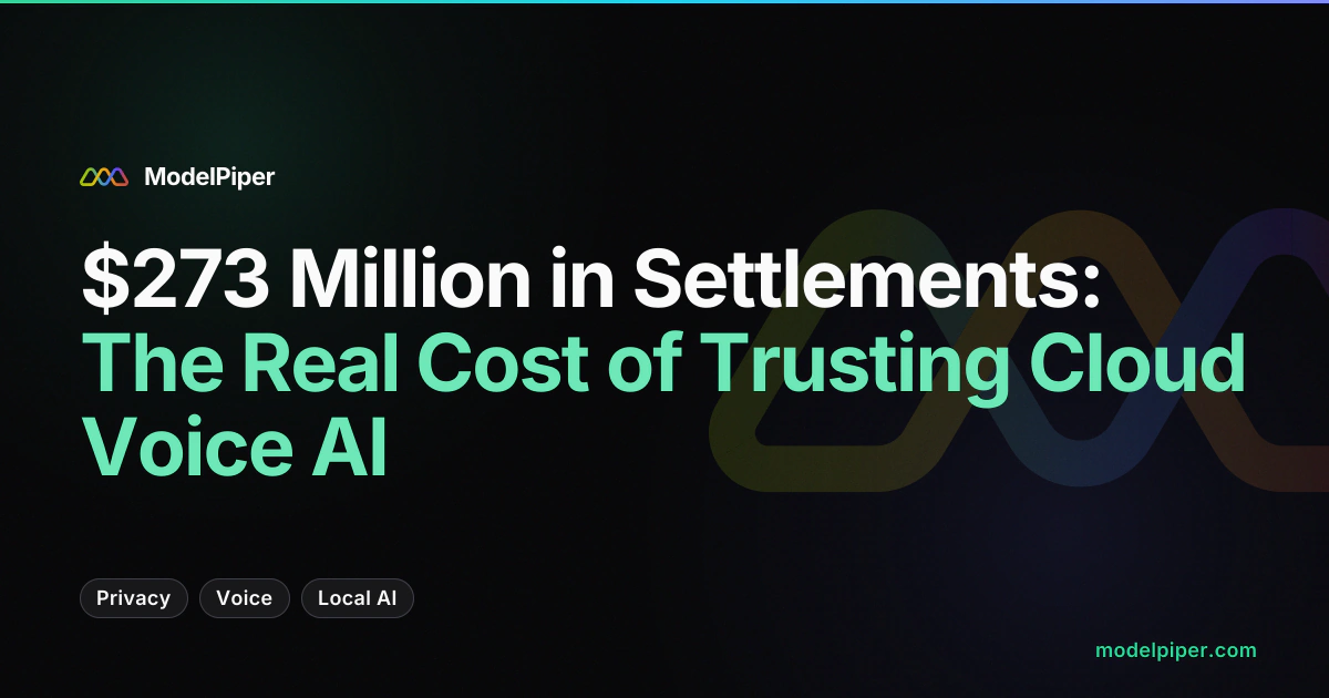 $273 million in cloud voice AI privacy settlements - Amazon, Apple, Google, Zoom