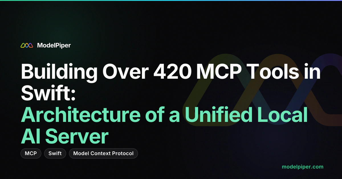 Screencast of ToolPiper MCP tools being used from Claude Code - chat, transcribe, browser automation